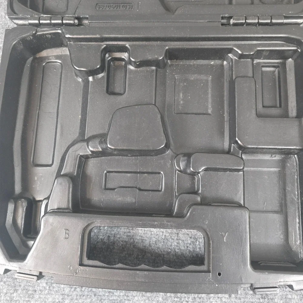 Craftsman Tool Case Empty Black‎ Plastic Organizer Storage Box